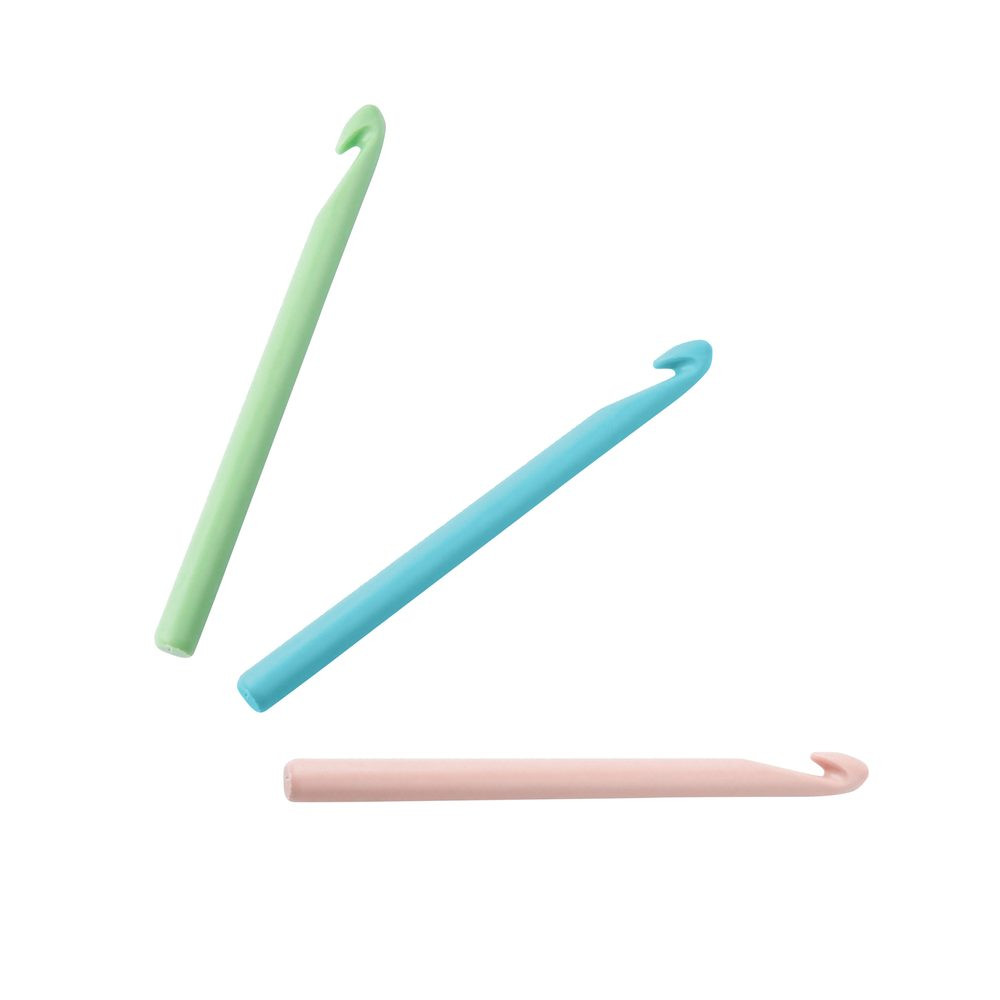 Háček na háčkování plastový 10 mm - 1 ks