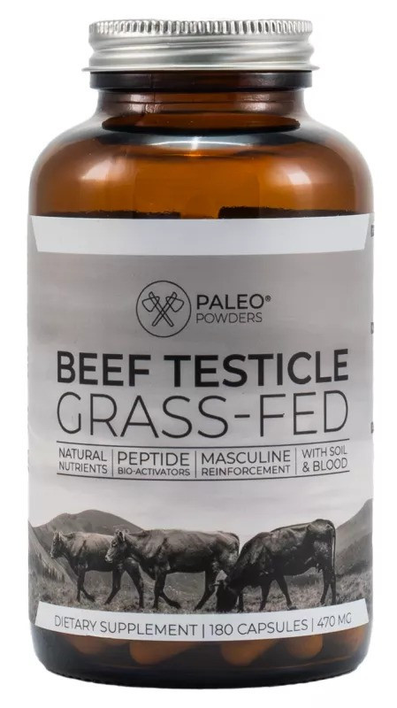 Hovězí varlata (grass-fed) 180 kapslí - PALEO POWDERS