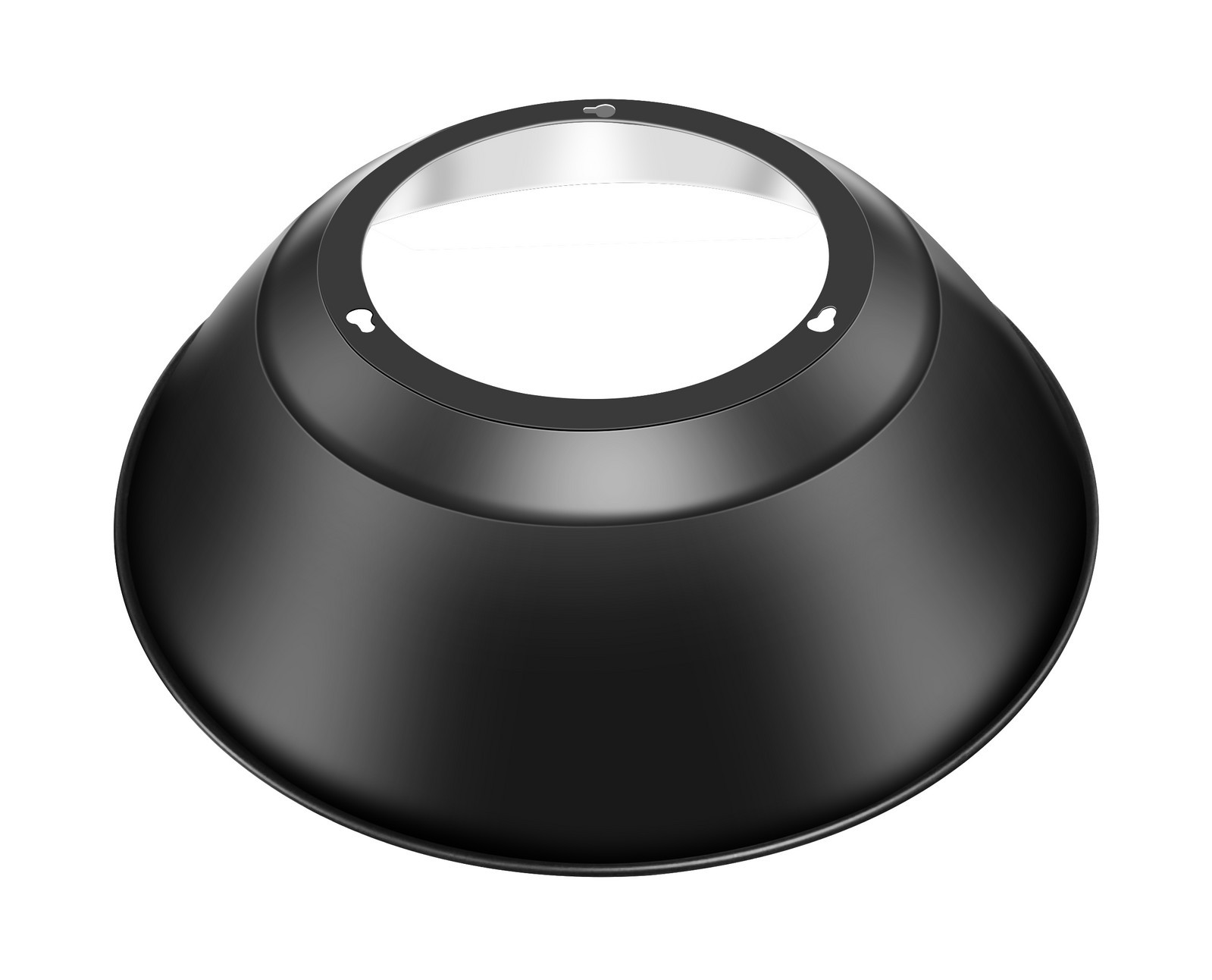 LED Solution Černé stínidlo 90° pro průmyslové osvětlení UFO 200W UFO-Reflector-200W-B