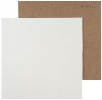 JK Styl Ekonomická deska s plátnem - 60 x 60 cm - DPE 6060 - JK Styl Bílá Bílá