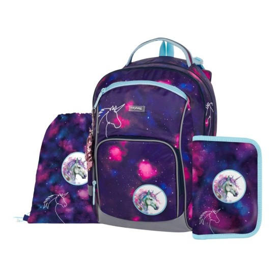 Oxybag Školní set 3dílný OXY GO - Unicorn - 0-47225