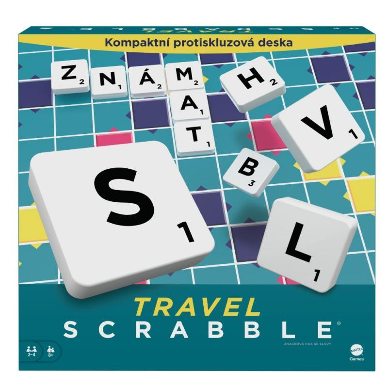 Mattel Scrabble cestovní (nová verze)