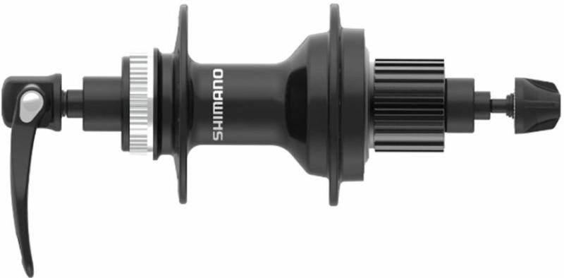 Shimano náboj disc Deore FH-MT401 32d Center lock, osa 135 mm, 12 speed zadní černý
