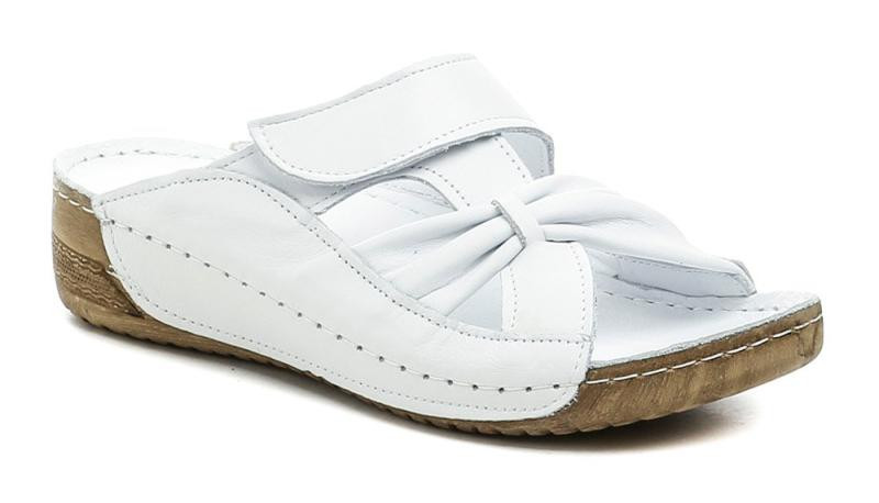 Urban Ladies 439-25 bílé dámské letní nazouváky