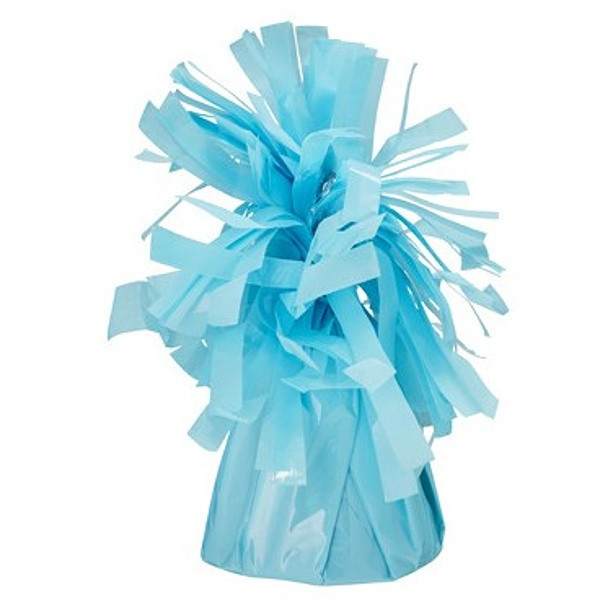 Těžítko na balónky nebesky modré 1 ks