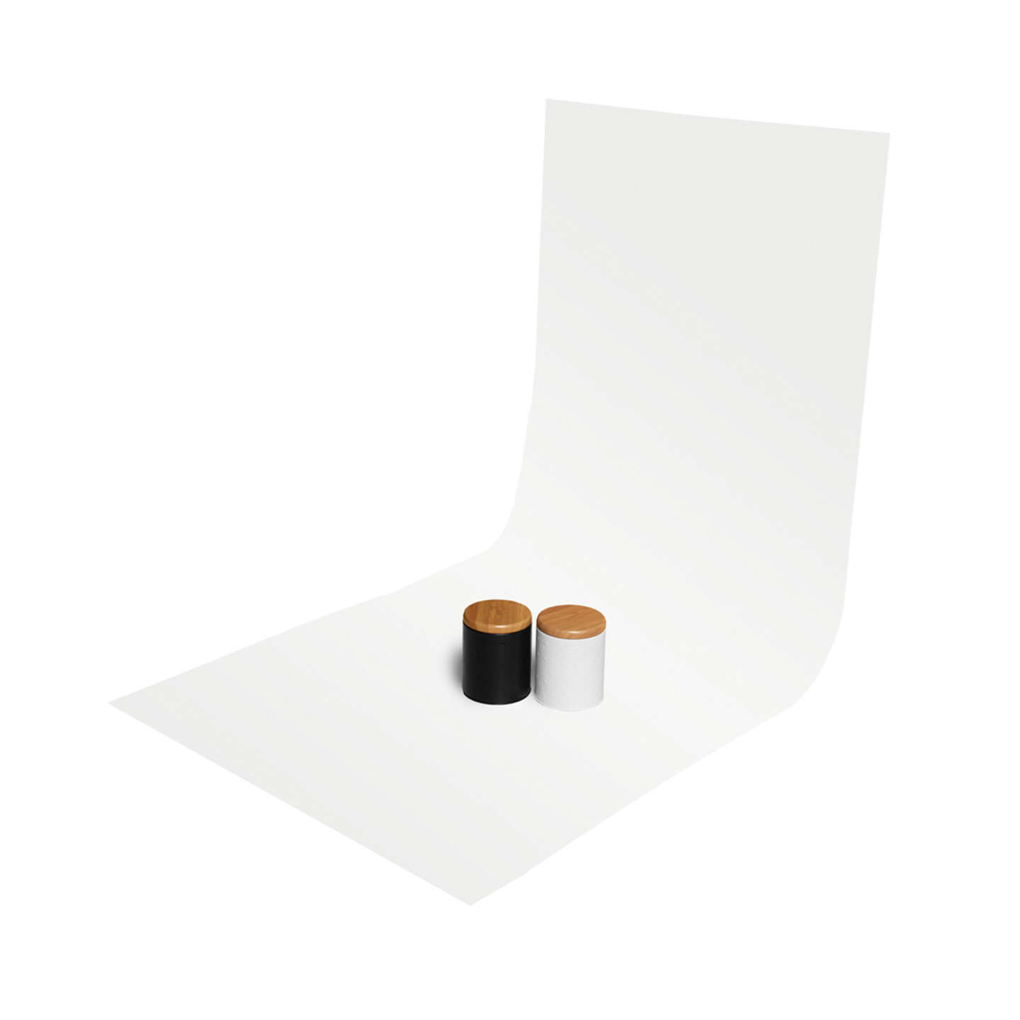 GlareOne PVC pozadí 60 x 130 cm bílé