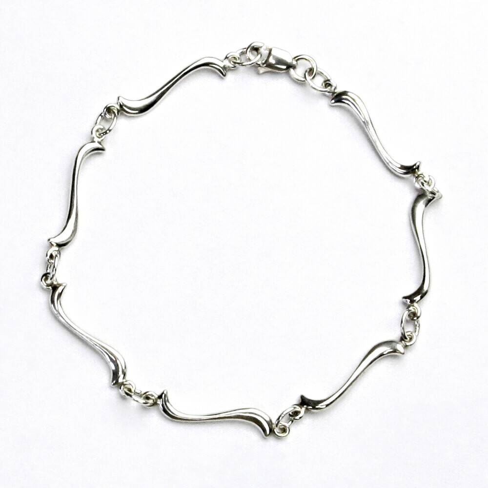 Elegantní stříbrný náramek R 1227