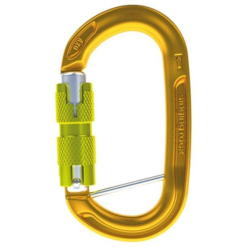 Singing Rock Karabina Singing Rock OXY BC TWL Černá