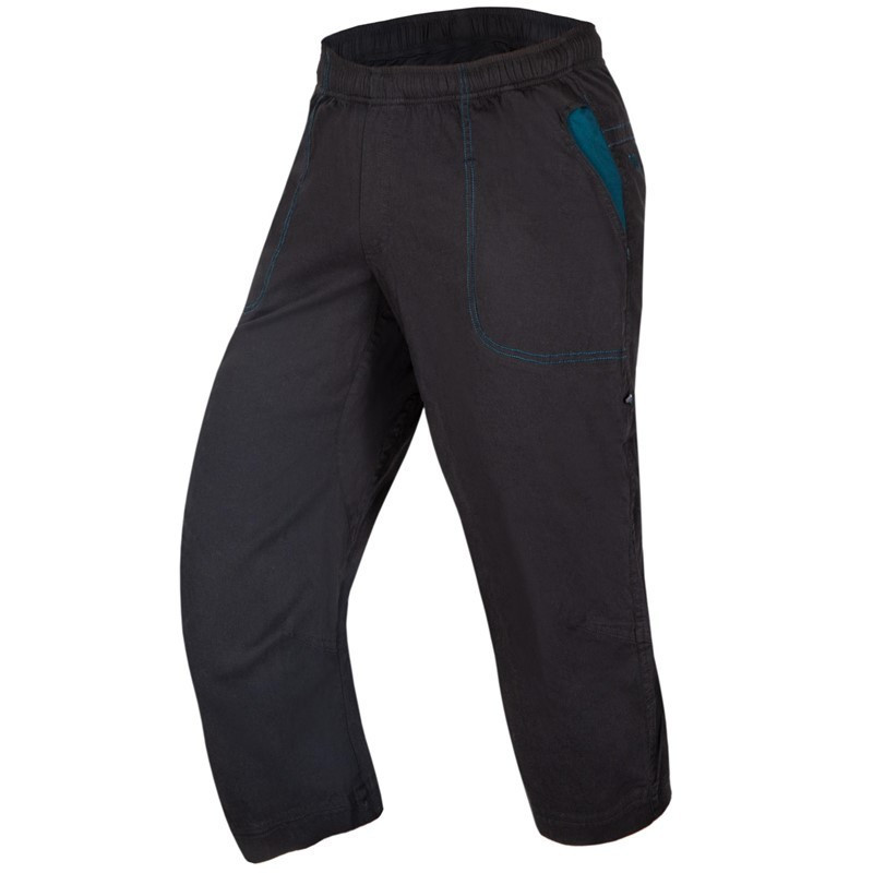 Ocun Pánské boulderingové capri Ocun Jaws 3/4 pants Black caviar