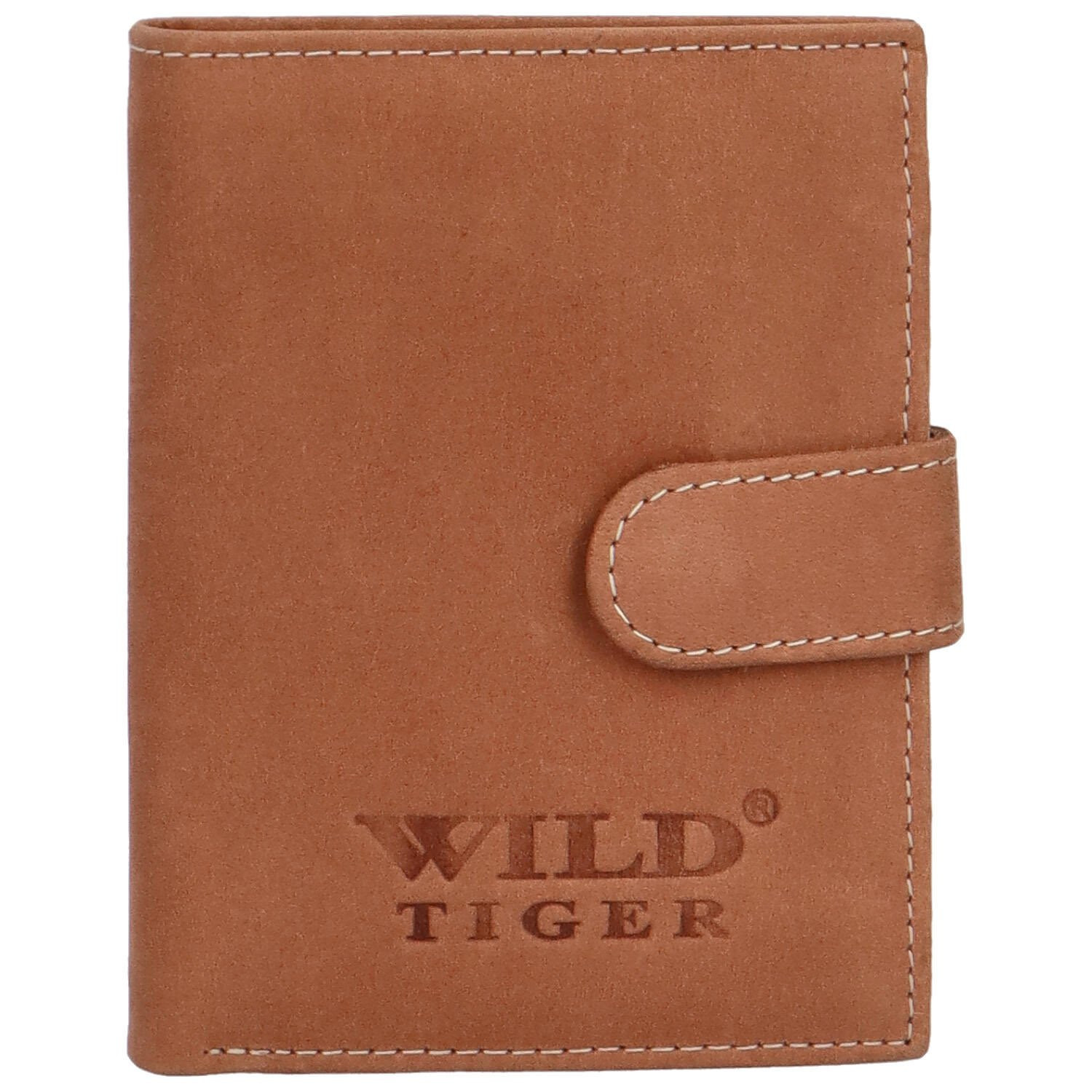 Pánská kožená peněženka  WILD Amazons, camel