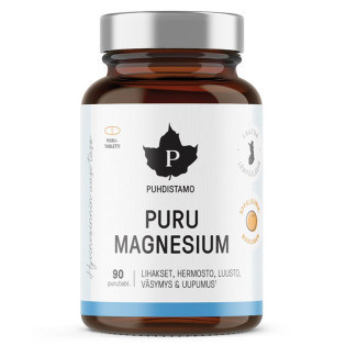 Puhdistamo Puru Magnesium 90 rozpustných tablet