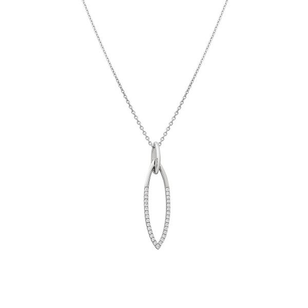 Náhrdelník se syntetickými kameny 176-404-008090-0000