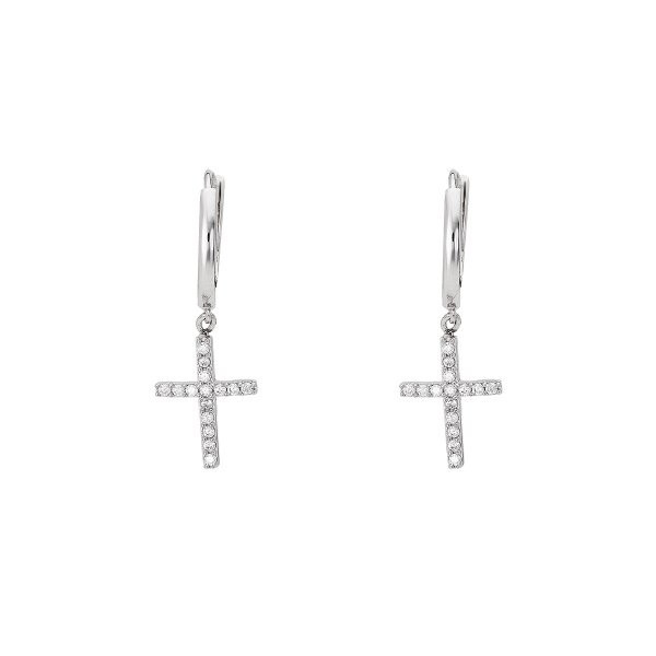 Náušnice se syntetickými kameny 336-573-006669 2.25g