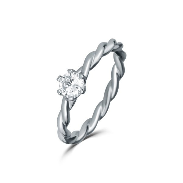 Prsten se syntetickým kamenem 123-404-9772 52