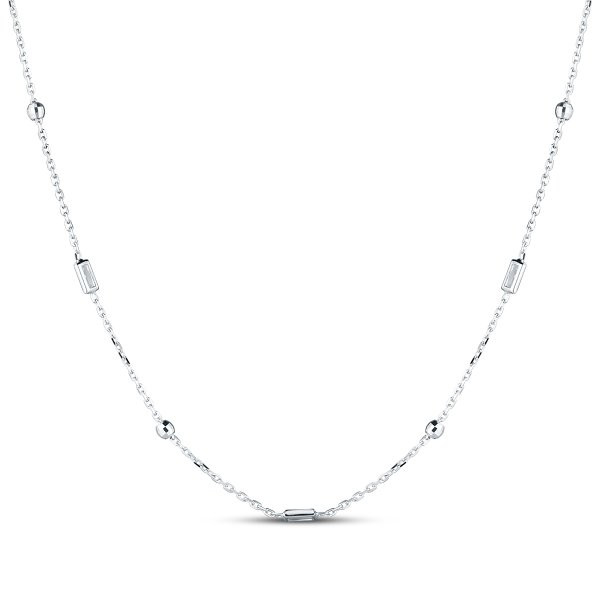 Náhrdelník se syntetickými kameny 376-087-0022 43-1.90g