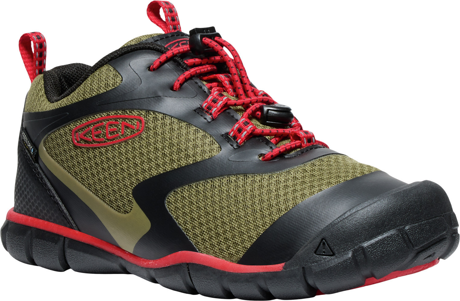 Keen TREAD ROVER WP YOUTH martini olive/red carpet Velikost: 38 195208506710