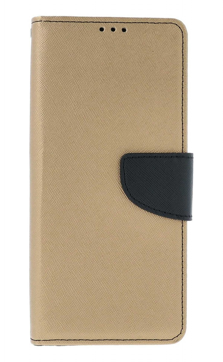 Pouzdro TopQ Xiaomi Redmi 14C knížkové zlaté 132351