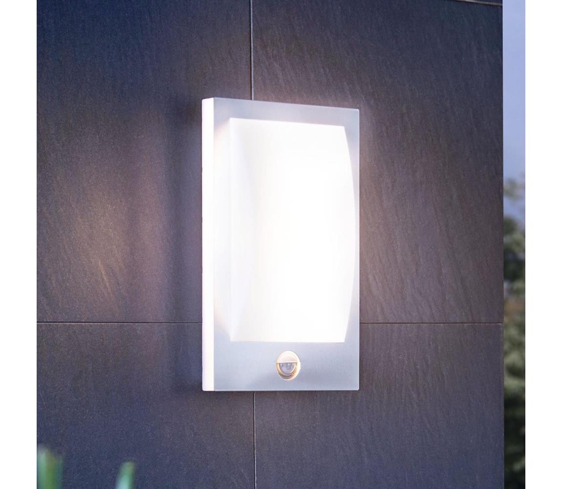 Eglo Eglo 97238 - Venkovní nástěnné svítidlo se senzorem VERRES 1xE27/12W/230V IP44