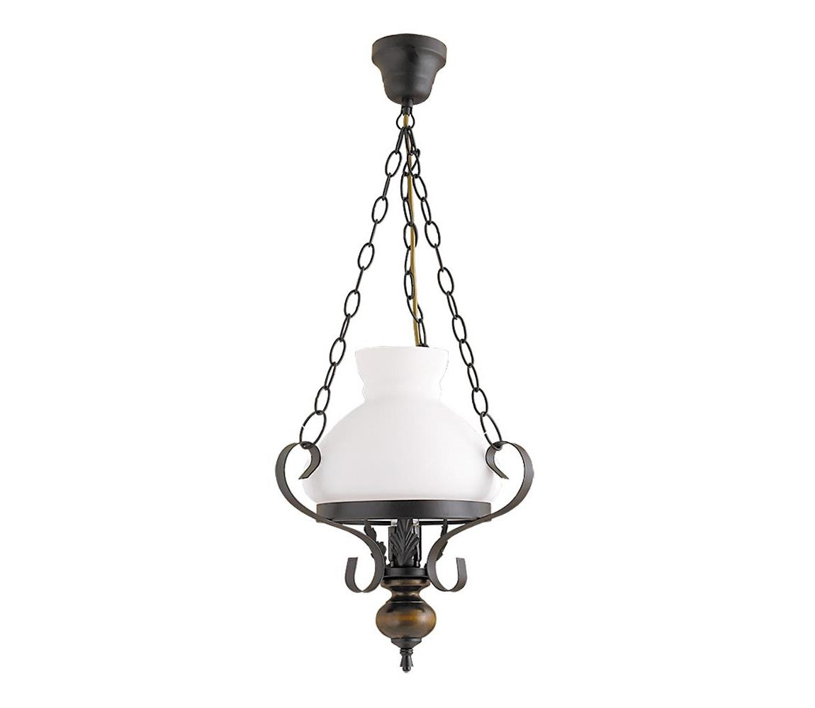 Rabalux Rabalux 7076 - Lustr na řetězu PETRONEL 1xE27/60W/230V