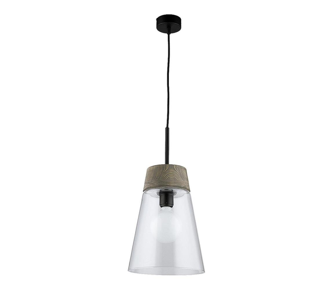 Jupiter Jupiter 1650 - Lustr na lanku DOMINO 1xE27/60W/230V čirá