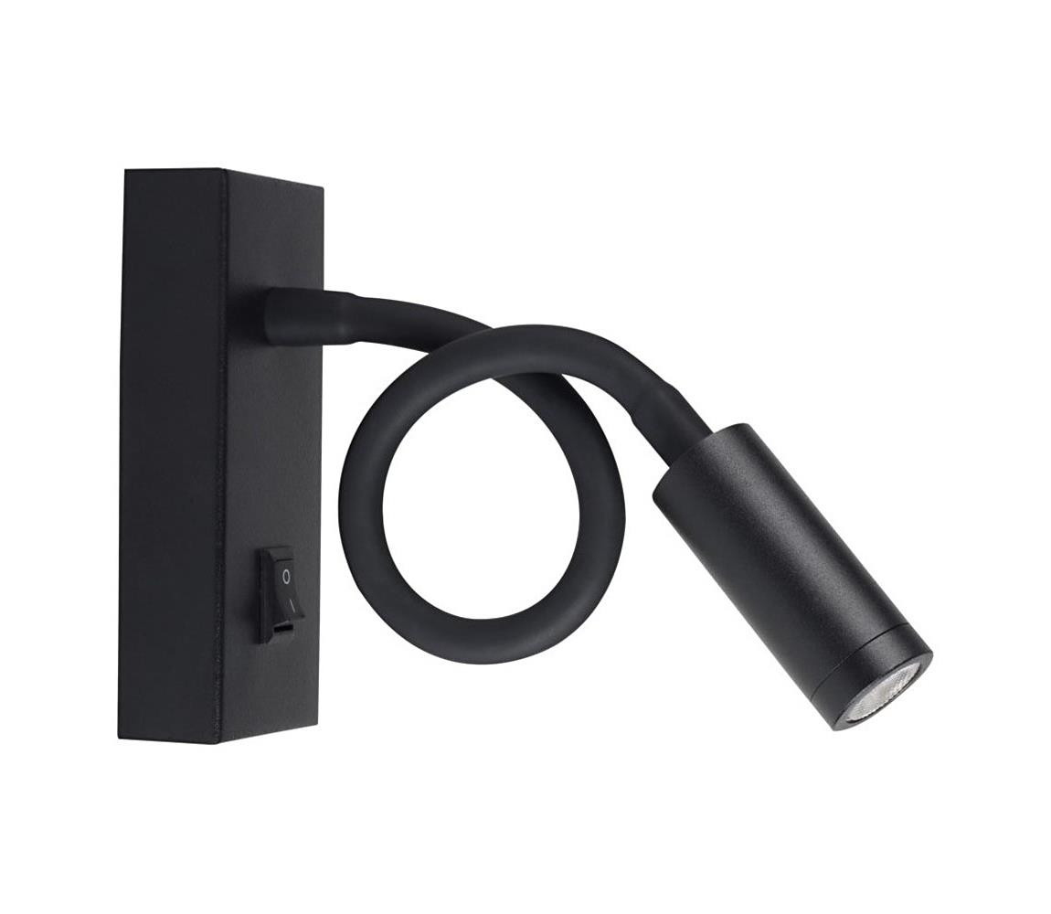 32522 - LED Flexibilní lampička TONIL LED/2,7W/230V černá