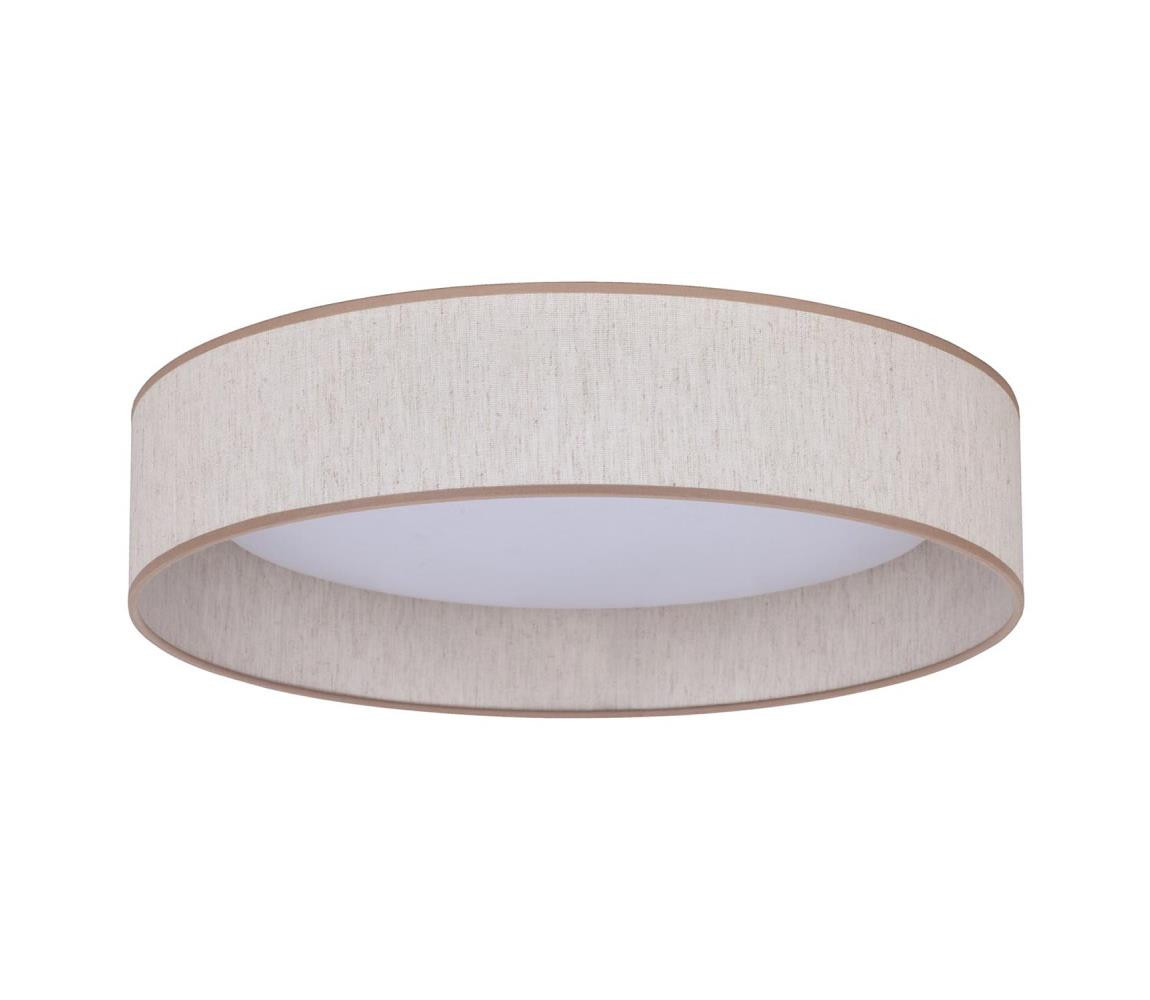 - LED Stropní svítidlo ROLLER LED/24W/230V pr. 45 cm béžová