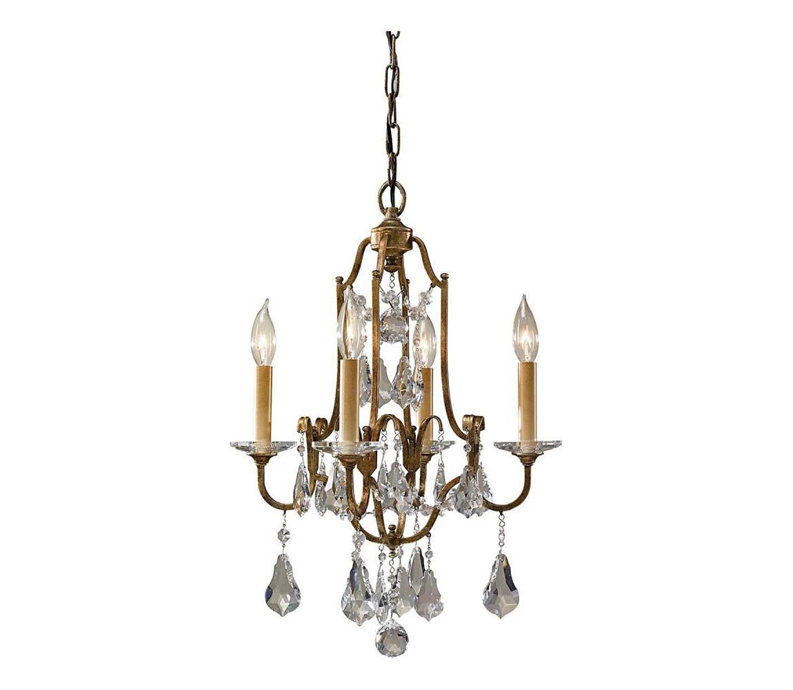 Elstead Feiss FE-VALENTINA4 - Lustr na řetězu VALENTINA 4xE14/60W/230V