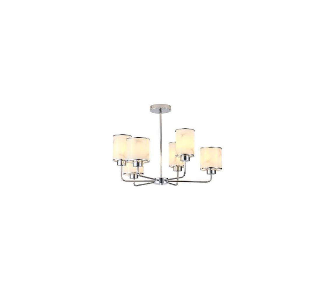 Eurolamp Lustr na tyči 6xE27/60W/230V