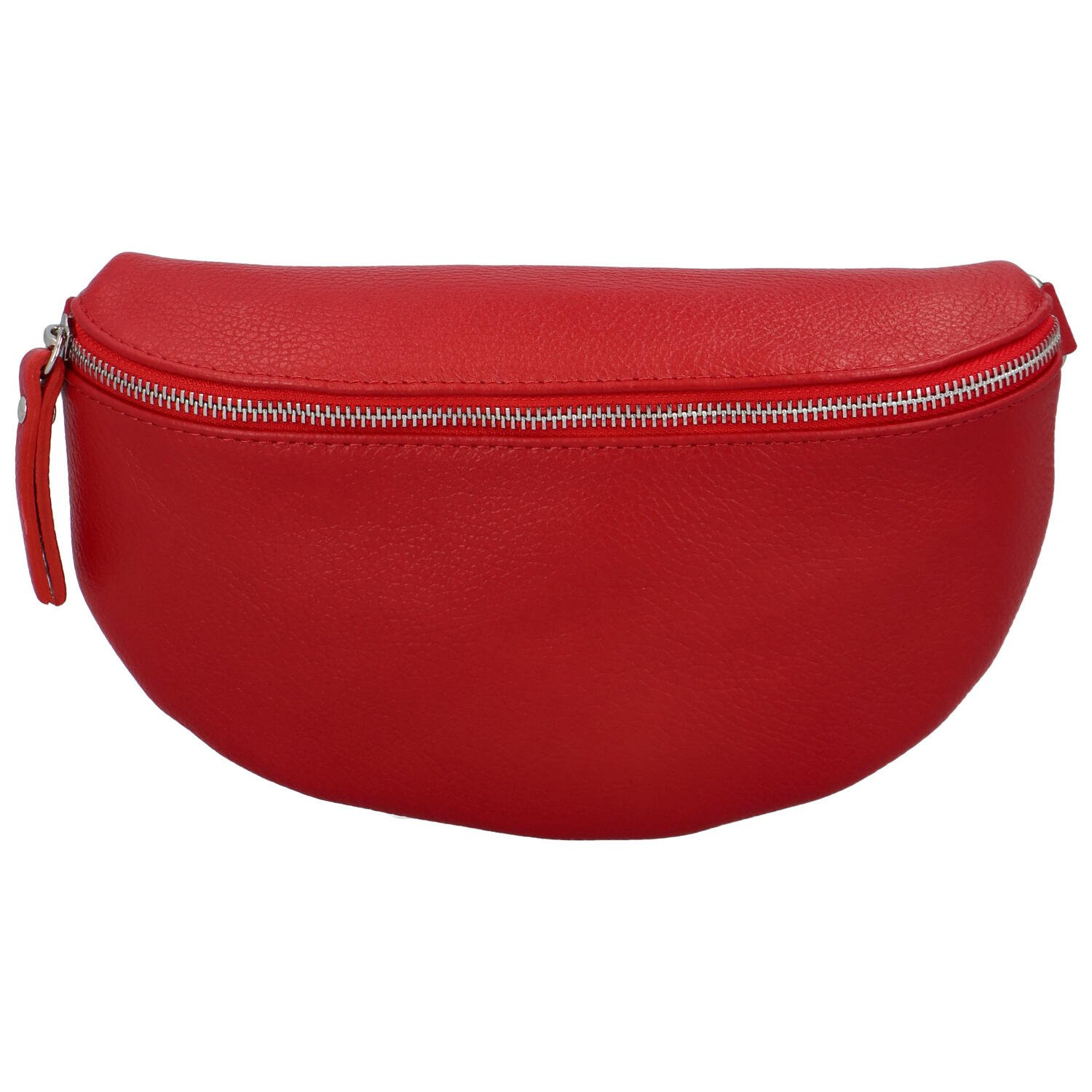 Dámská kožená ledvinka červená - ItalY Tasaia červená