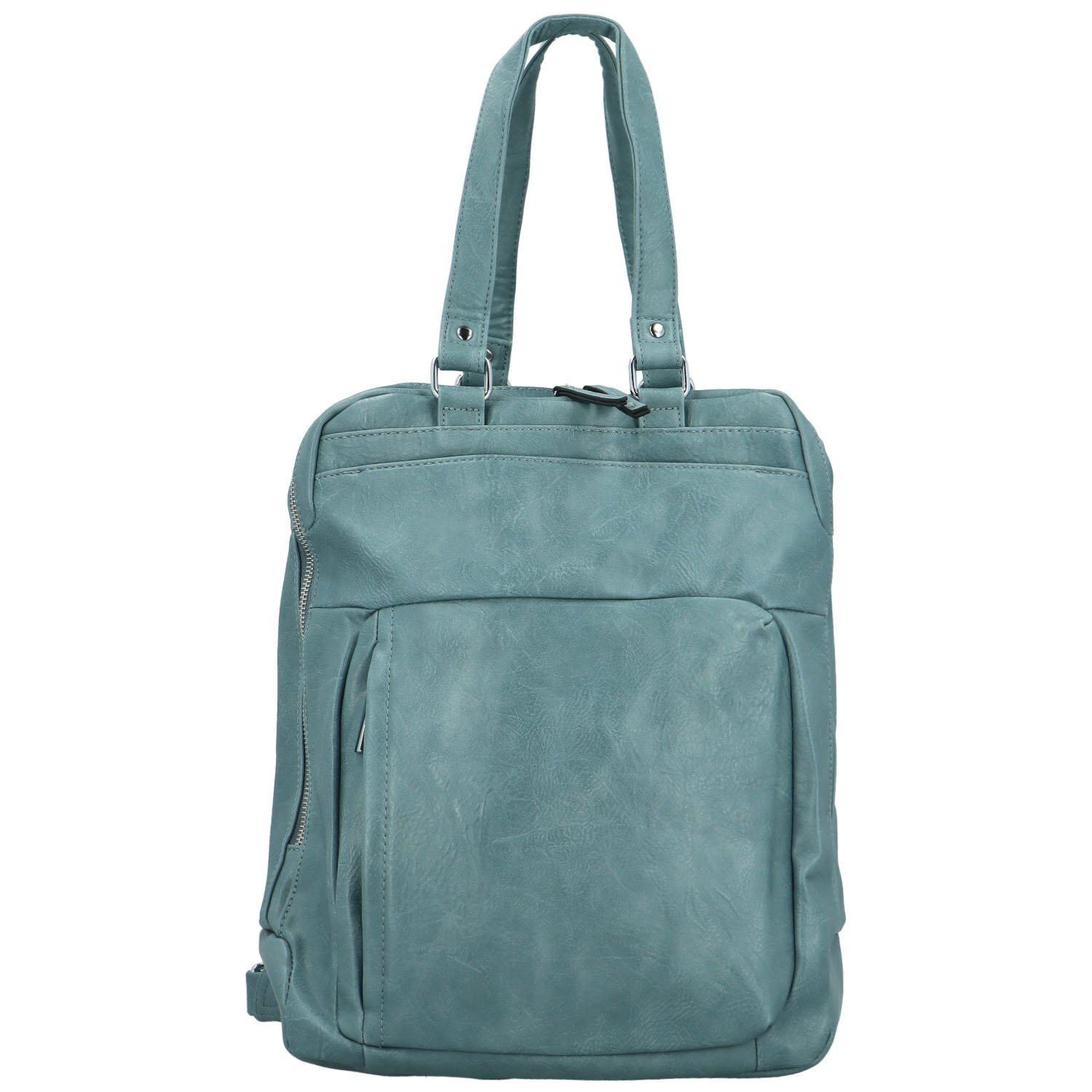 Dámský kabelko/batoh džínově modrý - Paolo bags Milton modrá