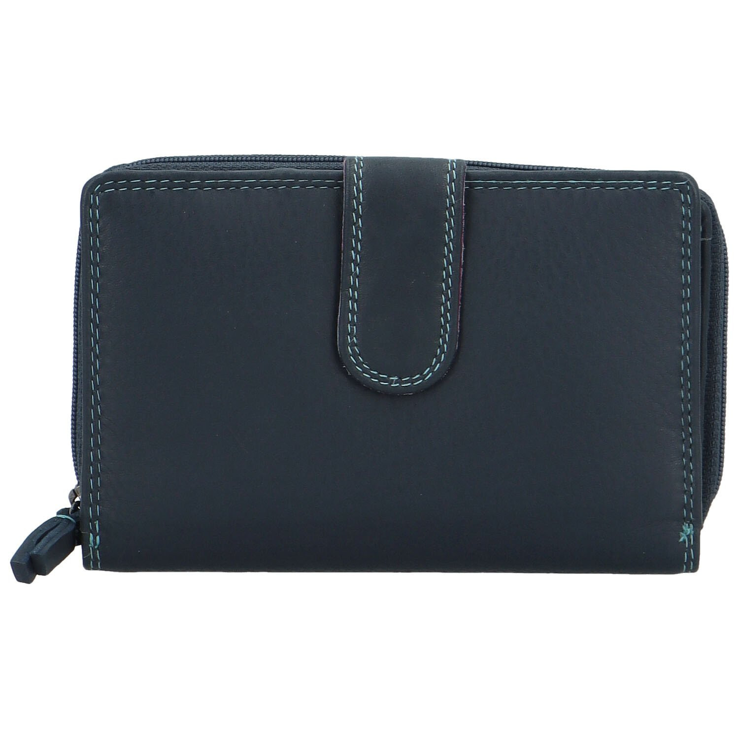 Dámská kožená peněženka tmavě modrá - Bellugio Berenike tmavě modrá