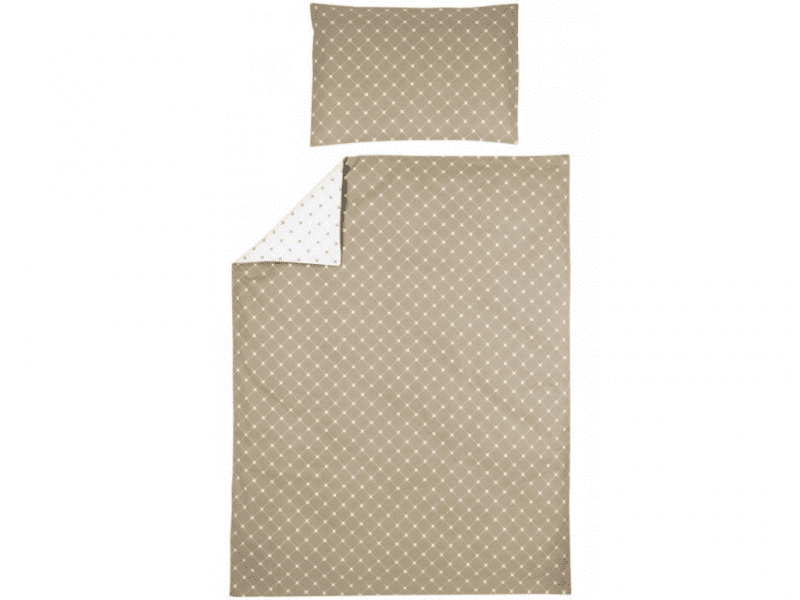 Meyco povlečení 100x135 cm, 40x60 cm Louis taupe
