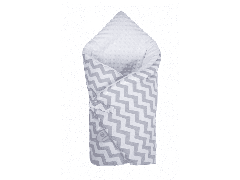 Maceshka Zavinovačka MINKY bílá, zig zag