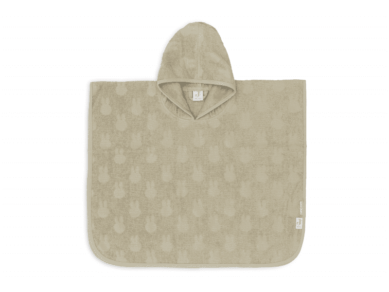 JOLLEIN Osuška pončo Miffy Olive Green