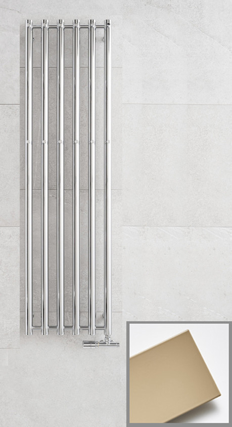 P.M.H PMH Rosendal R2GB koupelnový radiátor 266x1500 mm - šedobéžová lesk (P.M.H.)