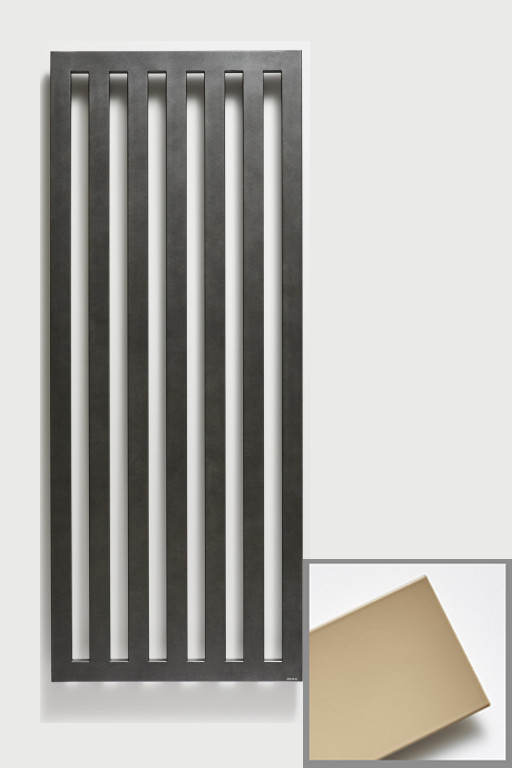 P.M.H PMH Darius DA1GB koupelnový radiátor 600x1200 mm - šedobéžová lesk (P.M.H.)