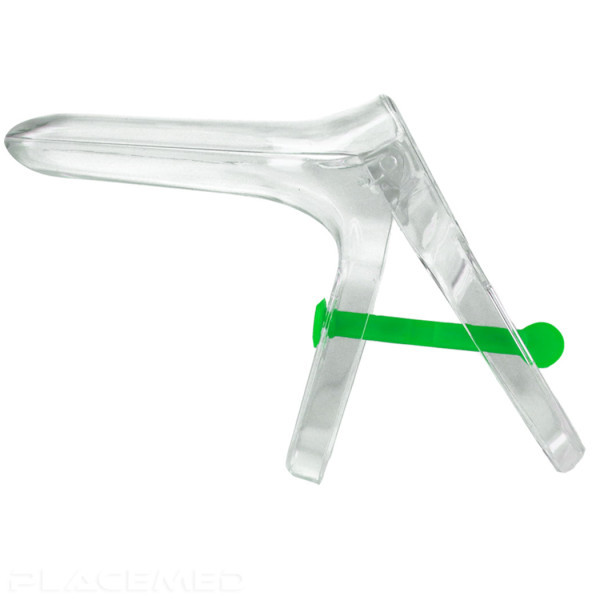 Zarys Vaginální spekulum Cusco, 30 mm / L, sterilní, zelené