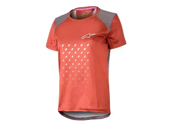Alpinestars Stella ALPS 6.0 S/S dámský dres krátký rukáv red vel. S