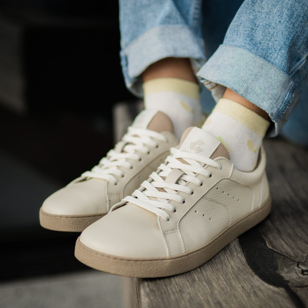 GROUNDIES UNIVERSE Beige  Barefoot tenisky - 42