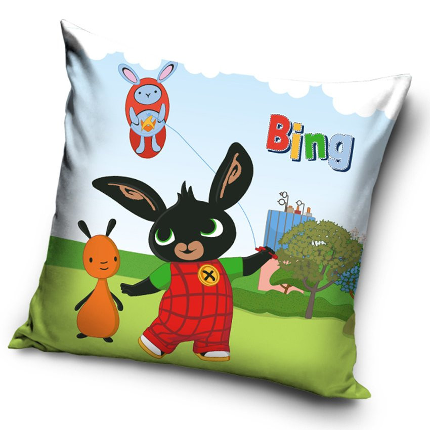 Povlak na polštářek Zajíček Bing Pouštění Draka