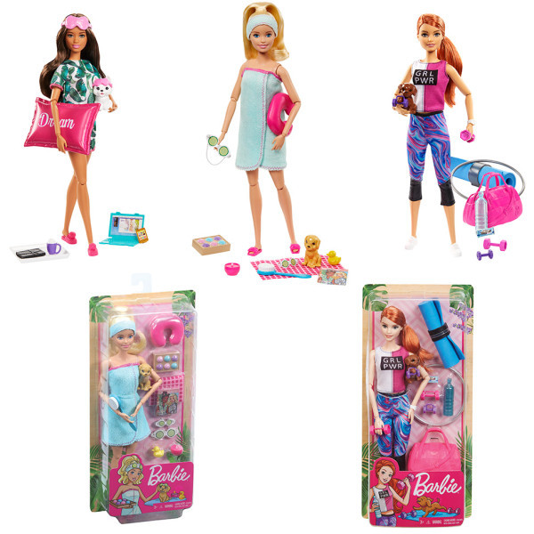Barbie Wellness Panenka více druhů