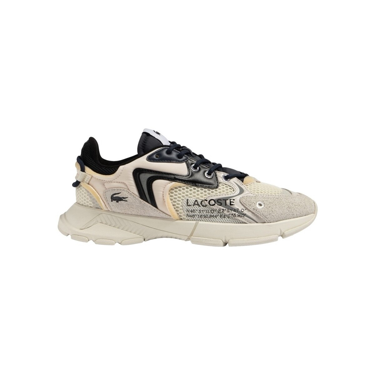 Lacoste  Sneakers L003 NEO 123 - Off White/Black  Béžová