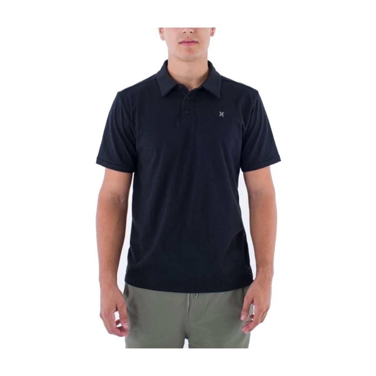 Hurley  ICON SLUB POLO SS  Modrá