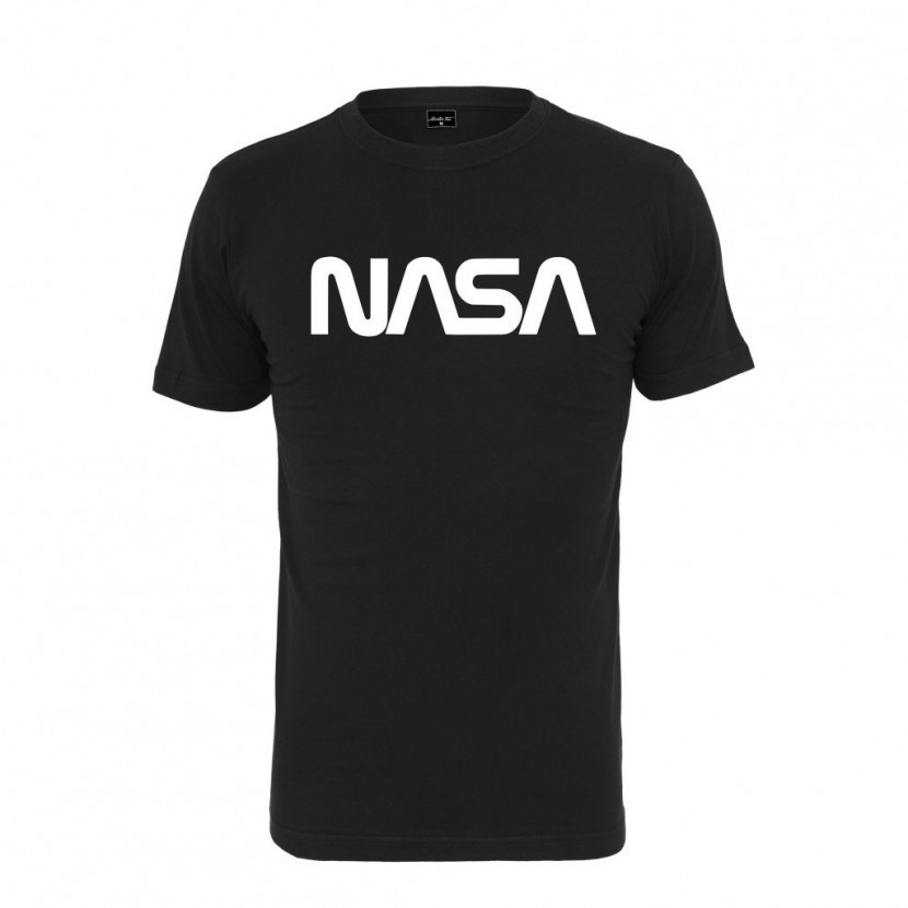 Triko Mister Tee NASA Worm - černé, L