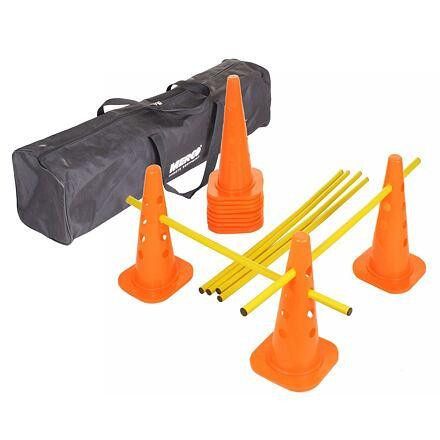 Merco 6x sada na přeskoky HS 12x kužel + 6x tyč