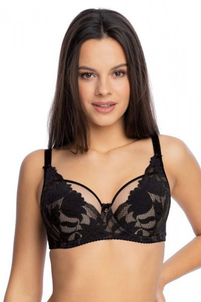 Gaia Keto 1134 černá Podprsenka polovyztužená 105B černá