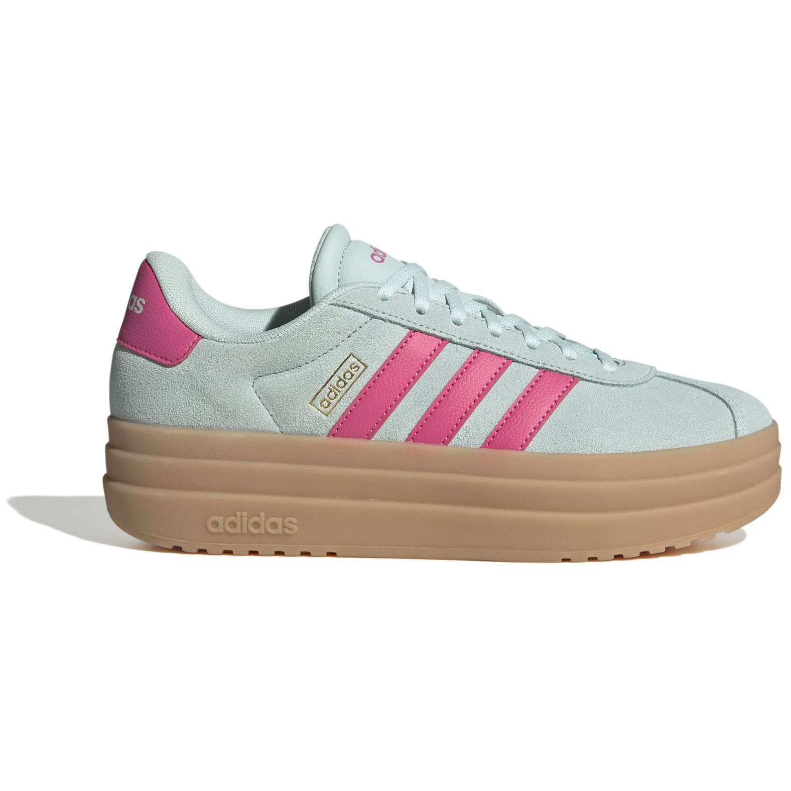 Dámské boty Adidas Vl Court Bold Velikost bot (EU): 38 / Barva: šedá/růžová