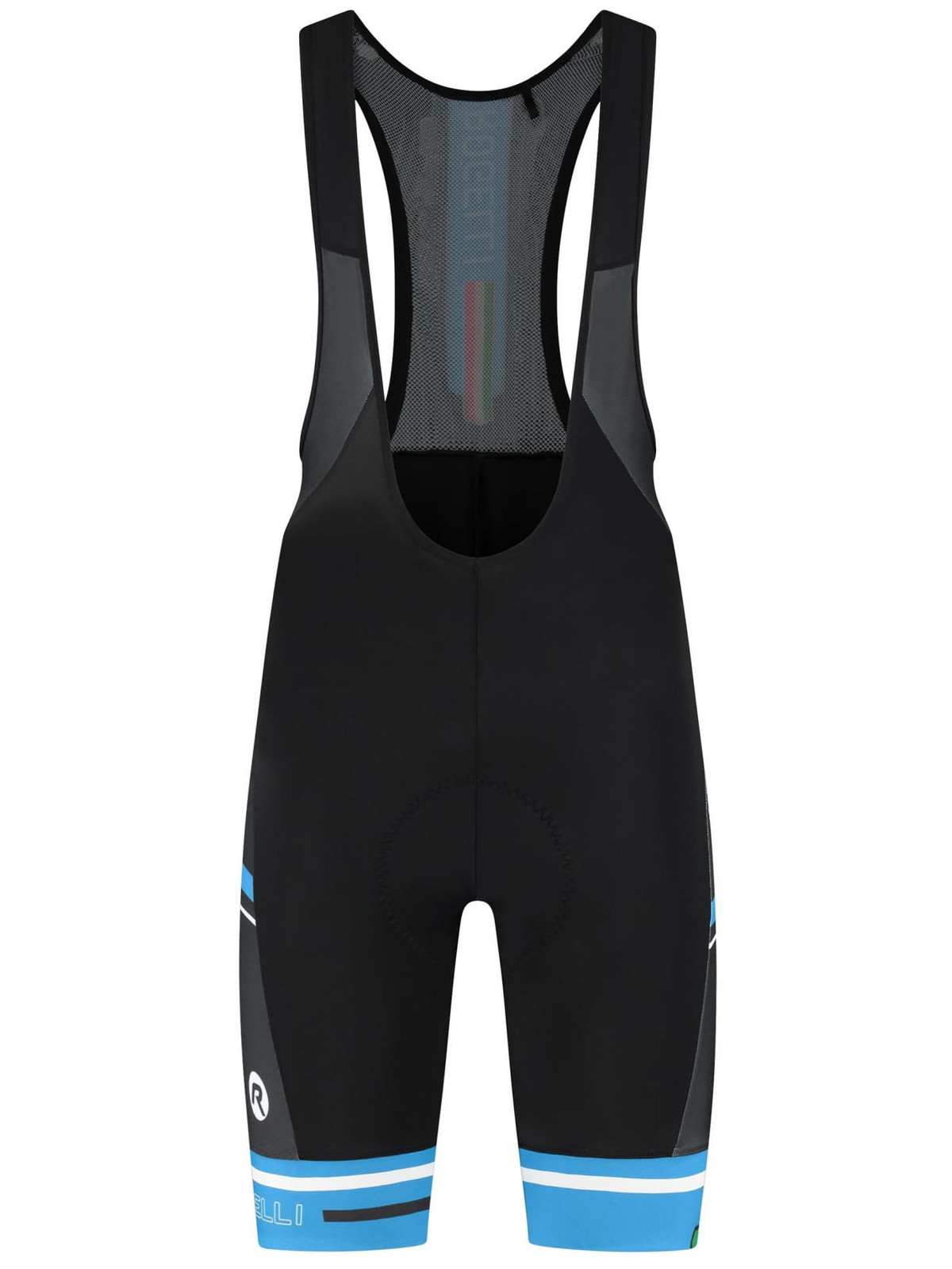 Cyklo kraťasy Rogelli GARA MOSTRO 2 s gelovou cyklovýstelkou, černo-modré 2XL