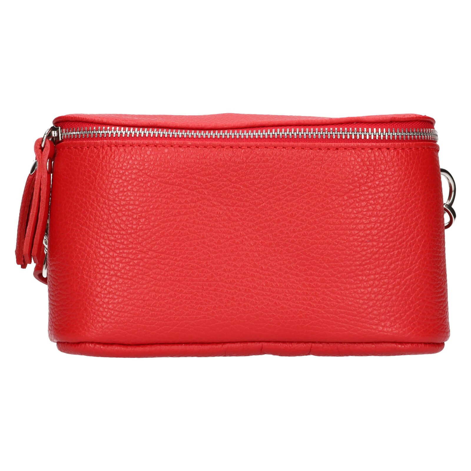 Dámská kožená ledvinka Italia Magda - červená