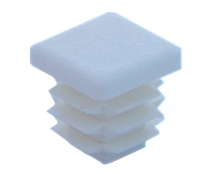 Záslepka do jeklu rovná bílá - 50x20x1-3mm